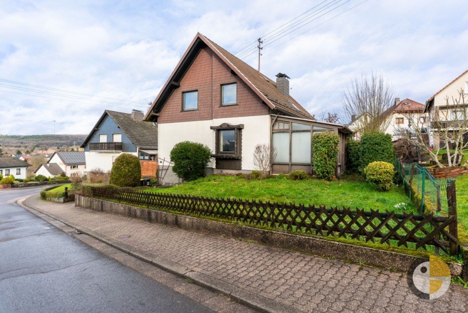 Au�enansicht vorne 2 Einfamilienhaus Bilsdorf