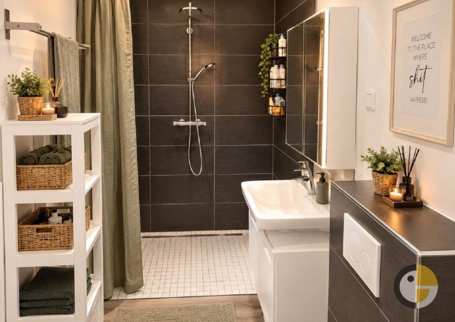 Badezimmer Dachgeschosswohnung Friedrichsthal