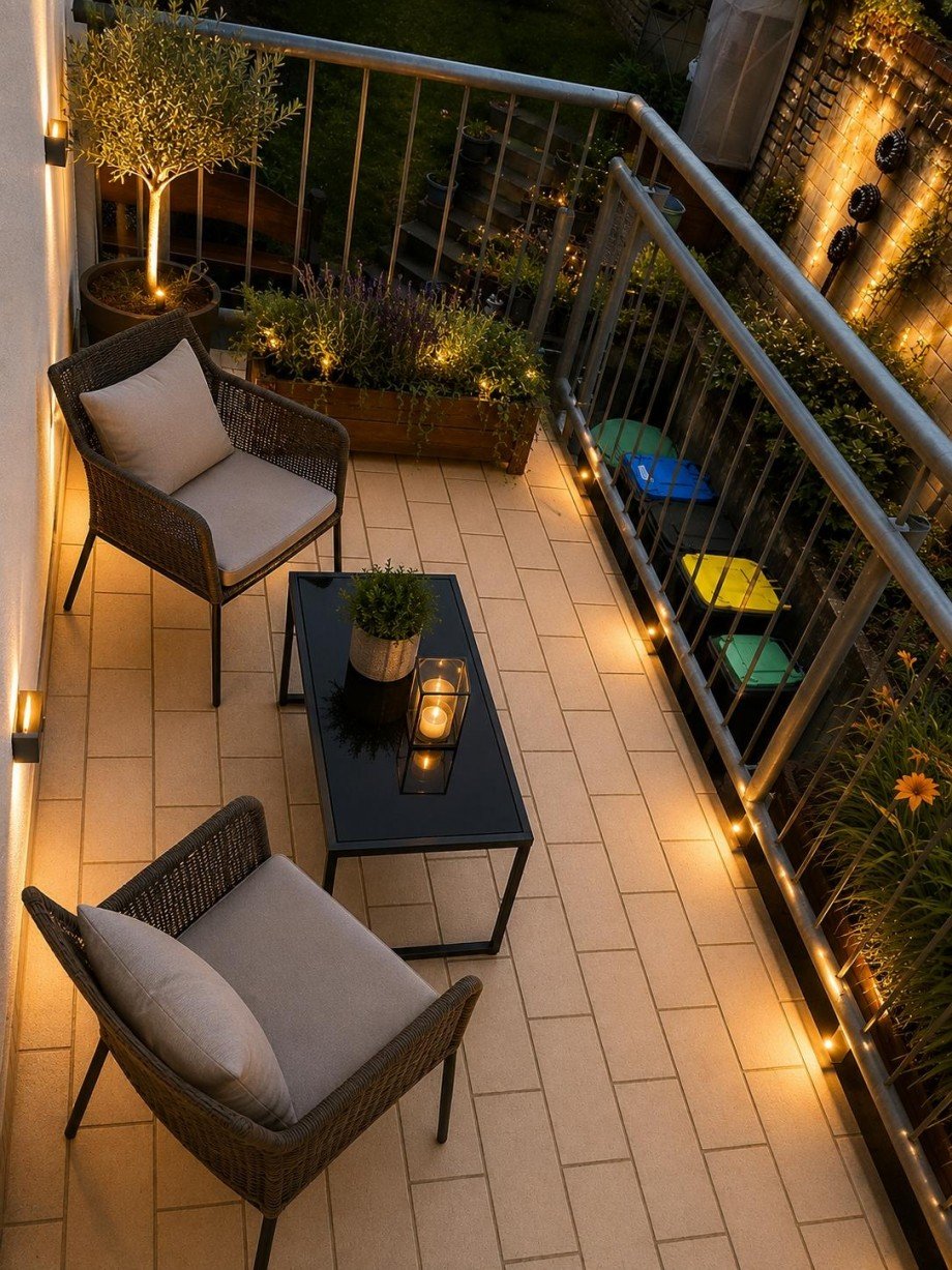 Balkon OG Maisonettewohnung Sulzbach/Saar